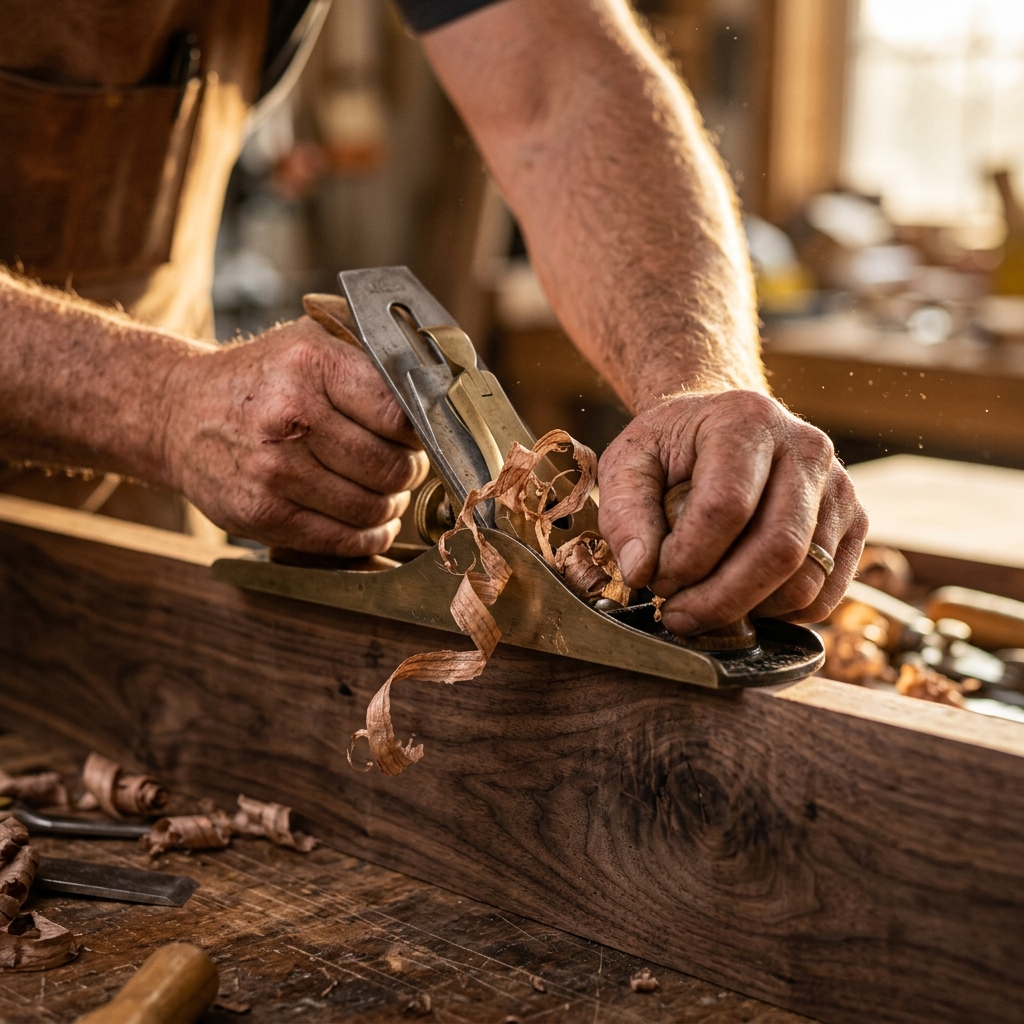 Master craftsman at work